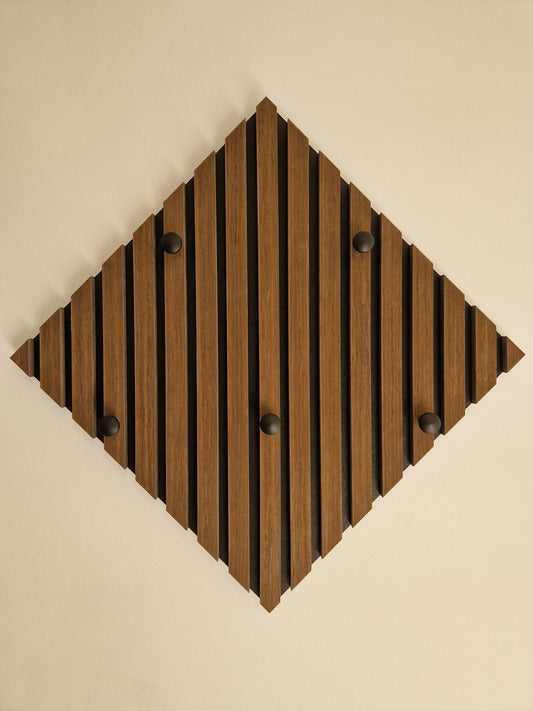 Acoustic coat rack