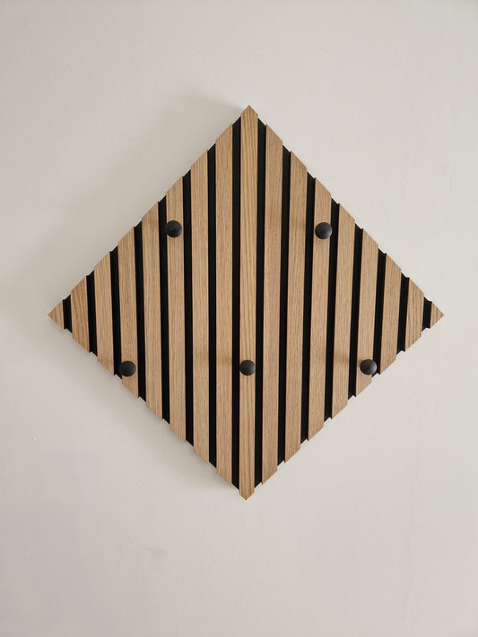 Acoustic coat rack