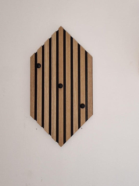 Acoustic coat rack